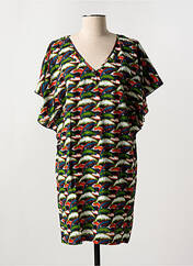 Robe courte vert KALI YOG pour femme seconde vue