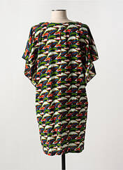 Robe courte vert KALI YOG pour femme seconde vue