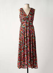 Robe longue orange LILIE ROSE pour femme seconde vue