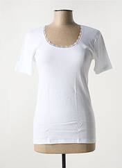 T-shirt blanc FRALY pour femme seconde vue