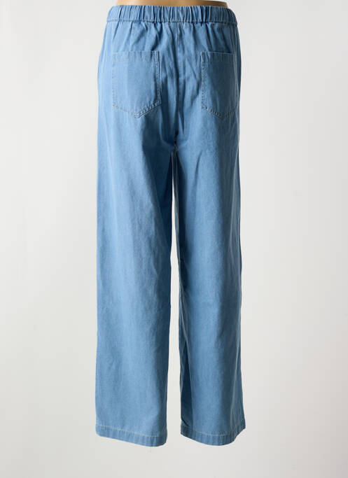 Jeans coupe droite bleu CHERRY PARIS pour femme