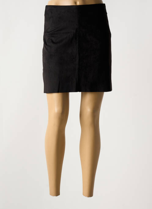 Jupe courte noir EGLANTINE pour femme