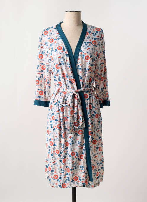 Robe de chambre blanc MASSANA pour femme