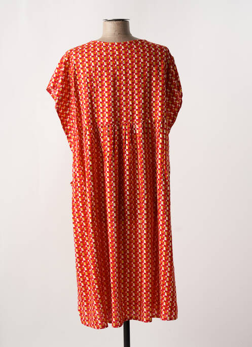 Robe mi-longue rouge BLA-BLA pour femme