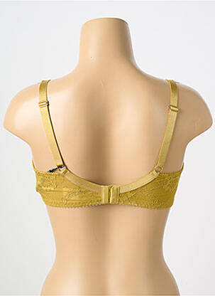 Soutien-gorge effet matière satinée haut soutien-gorge emboitant jaune WACOAL femme