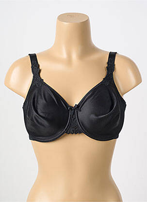 Soutien-gorge effet matière satinée haut soutien-gorge emboitant noir CHANTELLE femme