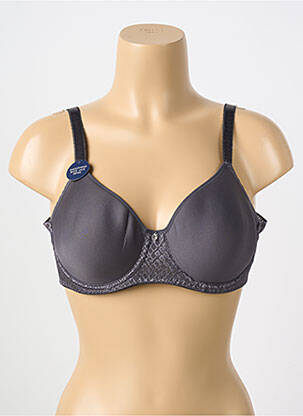 Soutien-gorge broderie haut soutien-gorge moulé gris FANTASIE femme
