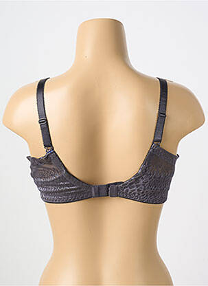 Soutien-gorge broderie haut soutien-gorge moulé gris FANTASIE femme