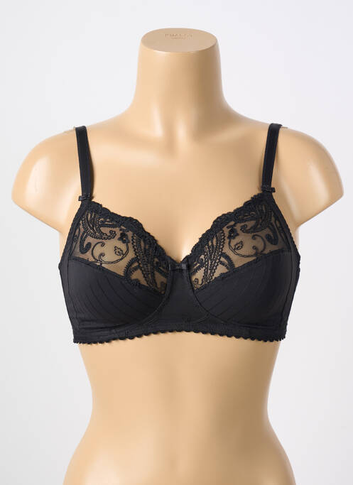 Soutien-gorge sans armature haut soutien-gorge emboitant noir CHANTELLE femme