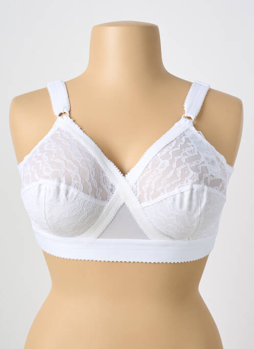 Soutien-gorge sans armature haut soutien-gorge emboitant blanc PLAYTEX femme