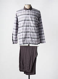 Pyjama tissage jersey gris HOM homme