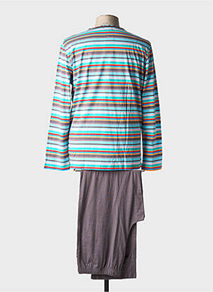 Pyjama col v vert HOM homme