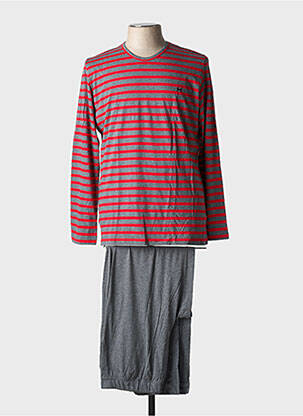 Pyjama col rond rouge HOM homme