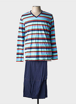 Pyjama col v bleu HOM homme