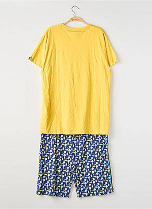 Pyjama bas short jaune ARTHUR homme