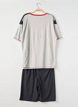 Pyjama bas short gris MASSANA homme