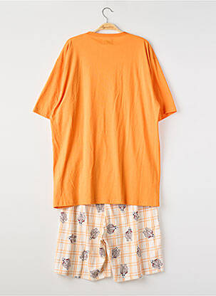 Pyjama tissage jersey orange COUP DE COEUR femme