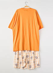 Pyjama orange COUP DE COEUR pour femme seconde vue