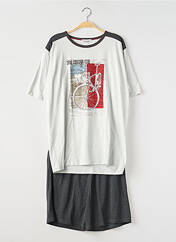 Pyjama gris MASSANA pour homme seconde vue