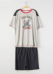 Pyjama gris MASSANA pour homme seconde vue