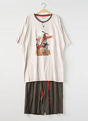 Pyjama gris MASSANA pour homme seconde vue