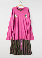 Pyjama rose ARTHUR pour homme seconde vue