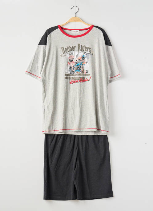 Pyjama gris MASSANA pour homme