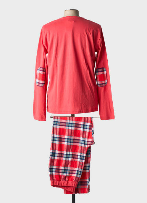 Pyjama rouge ARTHUR pour homme