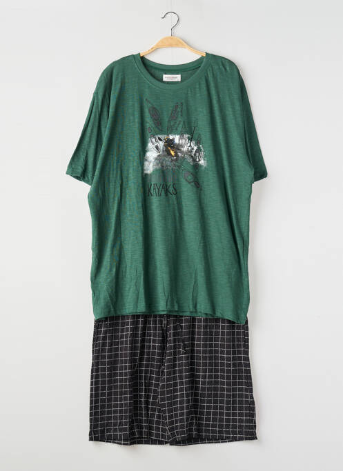 Pyjama vert MASSANA pour homme