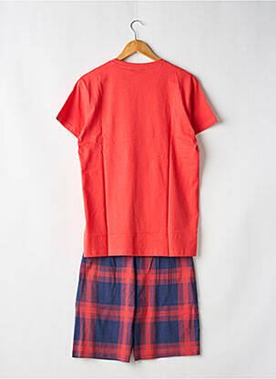 Pyjama bas short rouge ARTHUR homme
