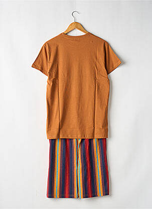 Pyjama bas short marron ARTHUR homme