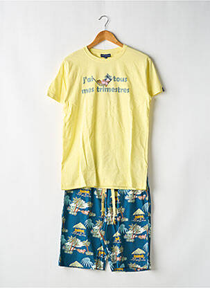 Pyjama bas short vert ARTHUR homme