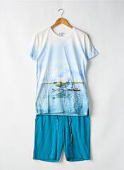 Pyjama bleu ARTHUR pour homme seconde vue