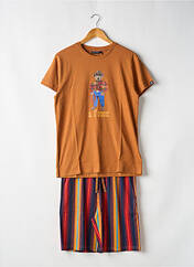 Pyjama marron ARTHUR pour homme seconde vue