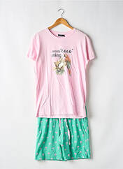 Pyjama rose ARTHUR pour homme seconde vue