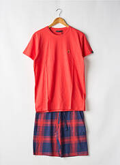 Pyjama rouge ARTHR pour homme seconde vue