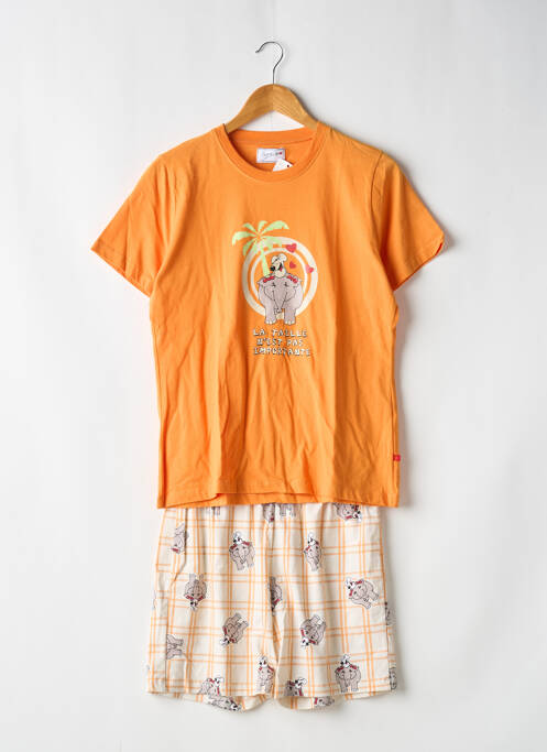 Pyjama jaune COUP DE COEUR pour femme