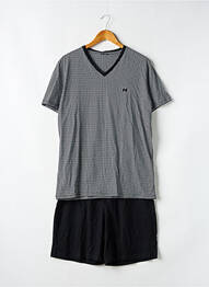 Pyjashort imprimé fantaisie gris HOM homme