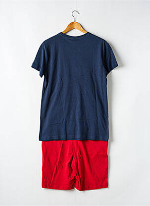 Pyjashort col v bleu ARTHUR homme