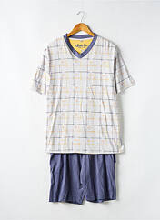 Pyjashort gris CHRISTIAN CANE pour homme seconde vue