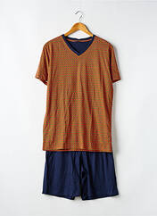 Pyjashort marron HOM pour homme seconde vue