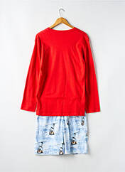 Pyjashort rouge ARTHUR pour homme seconde vue