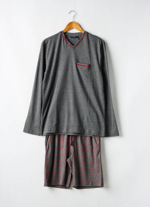 Pyjashort gris ARTHUR pour homme