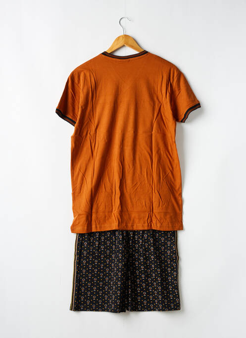 Pyjashort marron ARTHUR pour homme