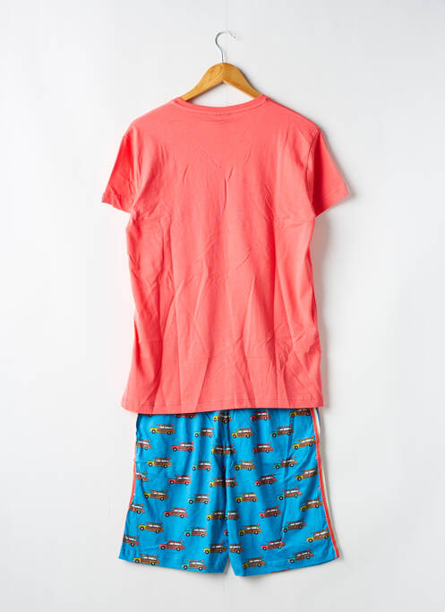 Pyjashort orange ARTHUR pour homme