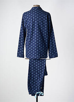 Pyjama coupe droite bleu ARTHUR homme