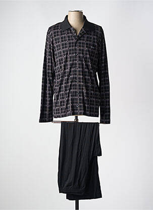 Pyjama coupe droite noir HOM homme