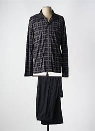 Pyjama coupe droite noir HOM homme