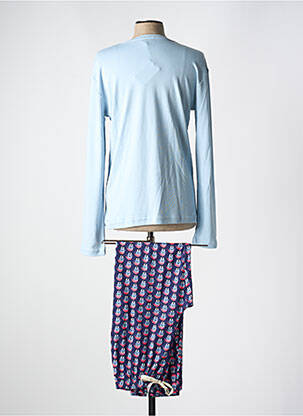 Pyjama col v bleu ARTHUR homme