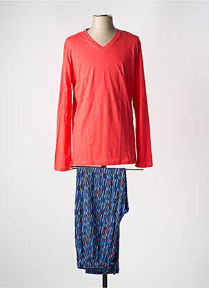 Pyjama col v rouge HOM homme